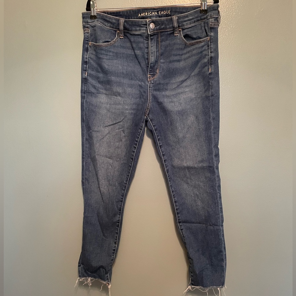 American Eagle Outfitters Women's Cropped Denim Jeans